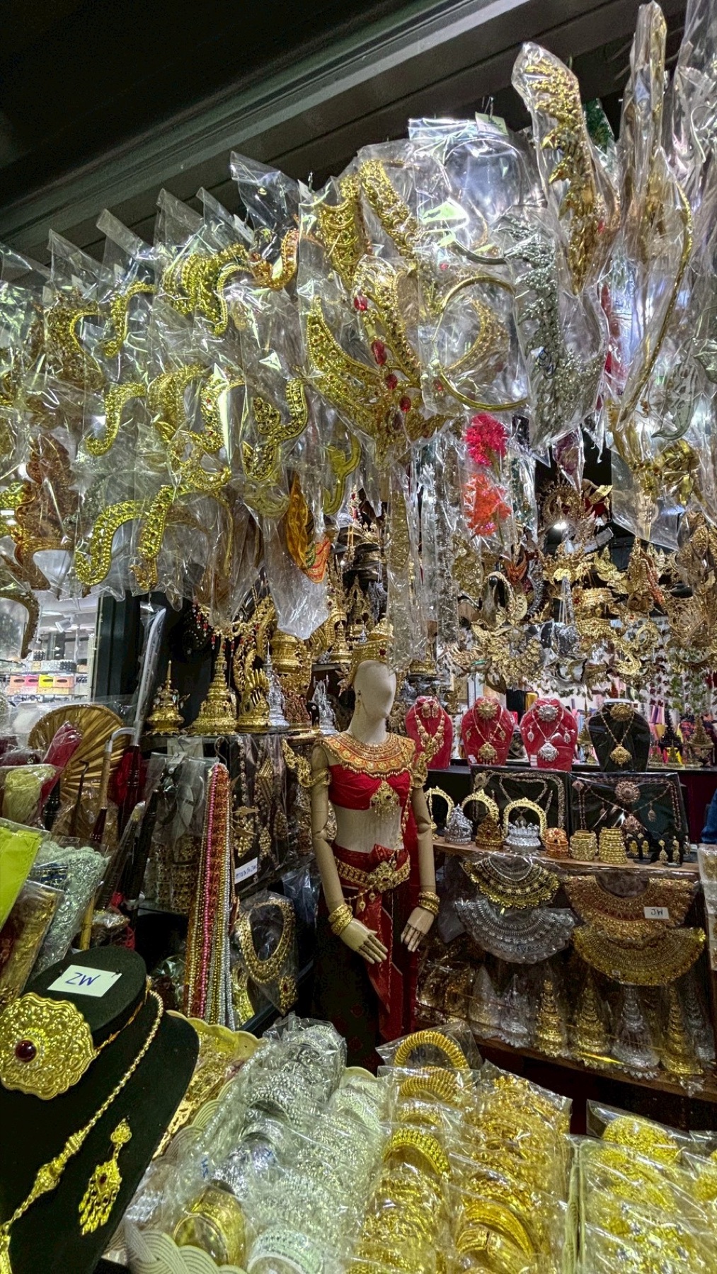 Costume and craft details observed during fieldwork