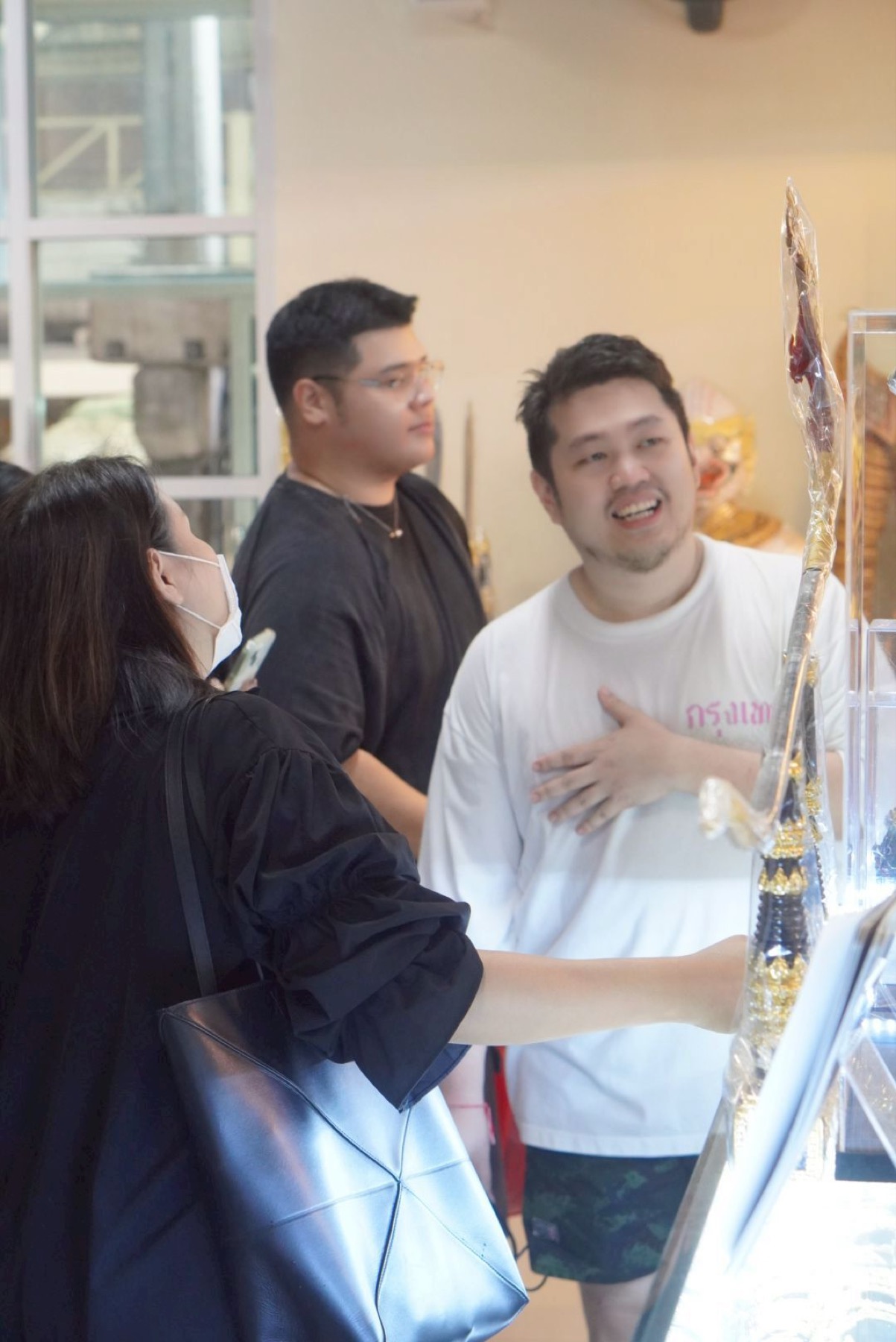 Conversation with a local creative-business community during Bangkok fieldwork