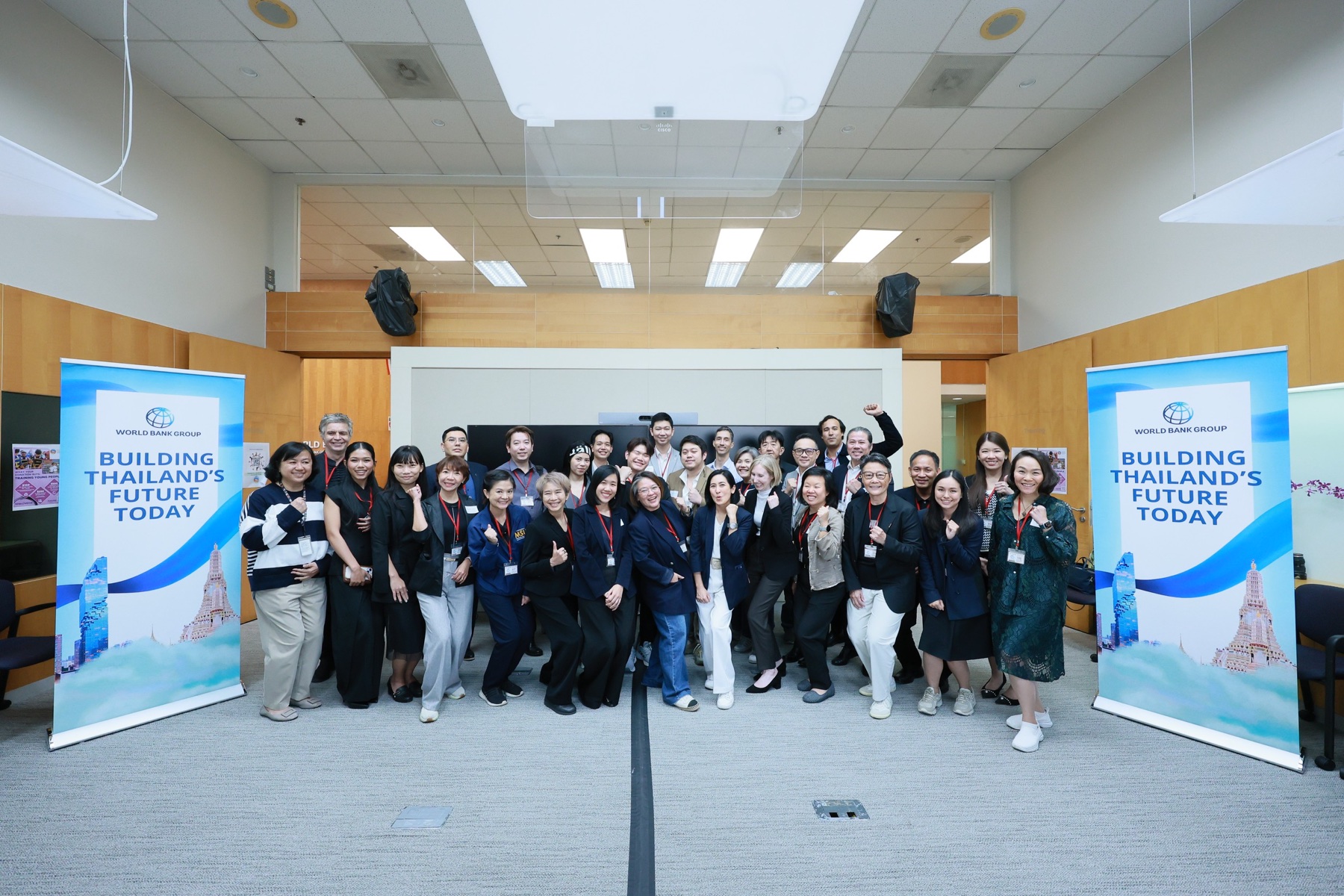 Participants at the World Bank Thailand foresight workshop